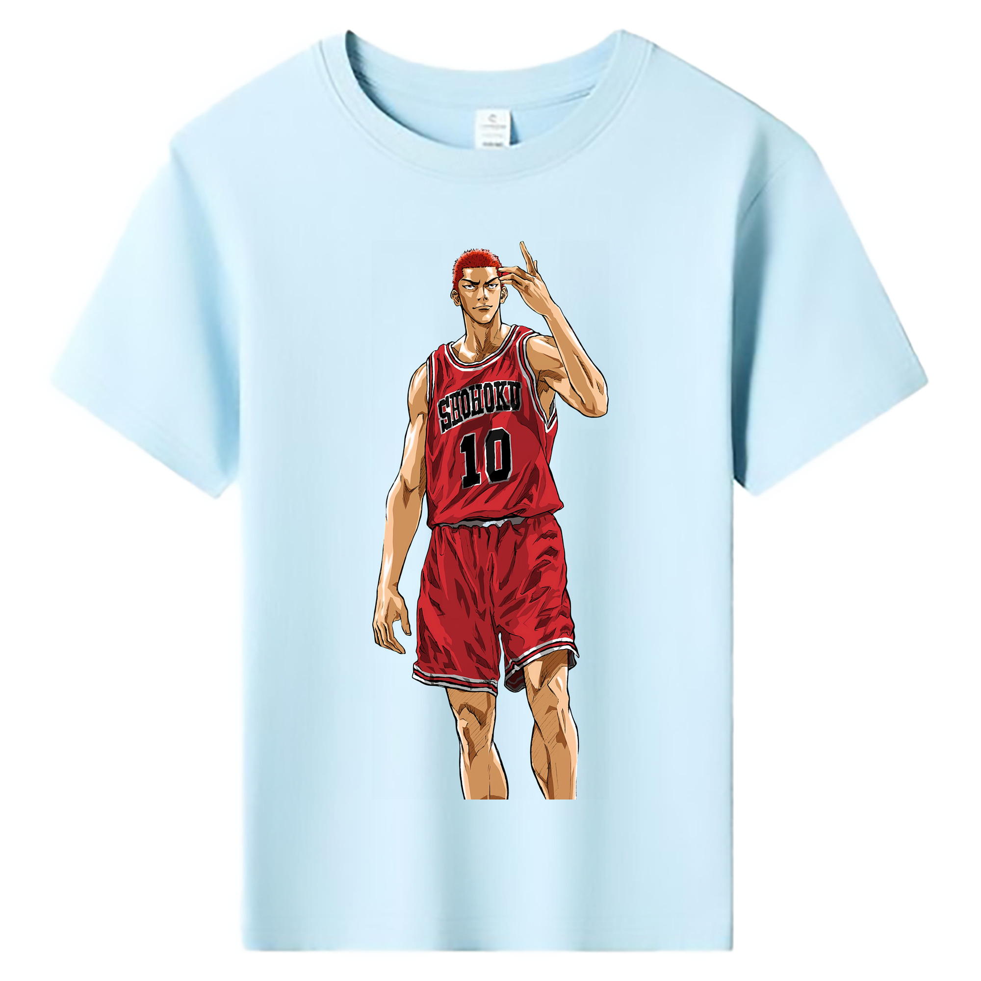 （画像用） SLAM DUNK／スラムダンク 綿100％キッズTシャツ（フロントプリント）